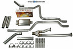 2.5" Dual Exhaust Kit for Toyota Tundra (2014–2021) - Corner Rolled Tip
