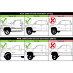 Door Shell for Ram 1500/2500/3500 (1994–2001) Front Right
