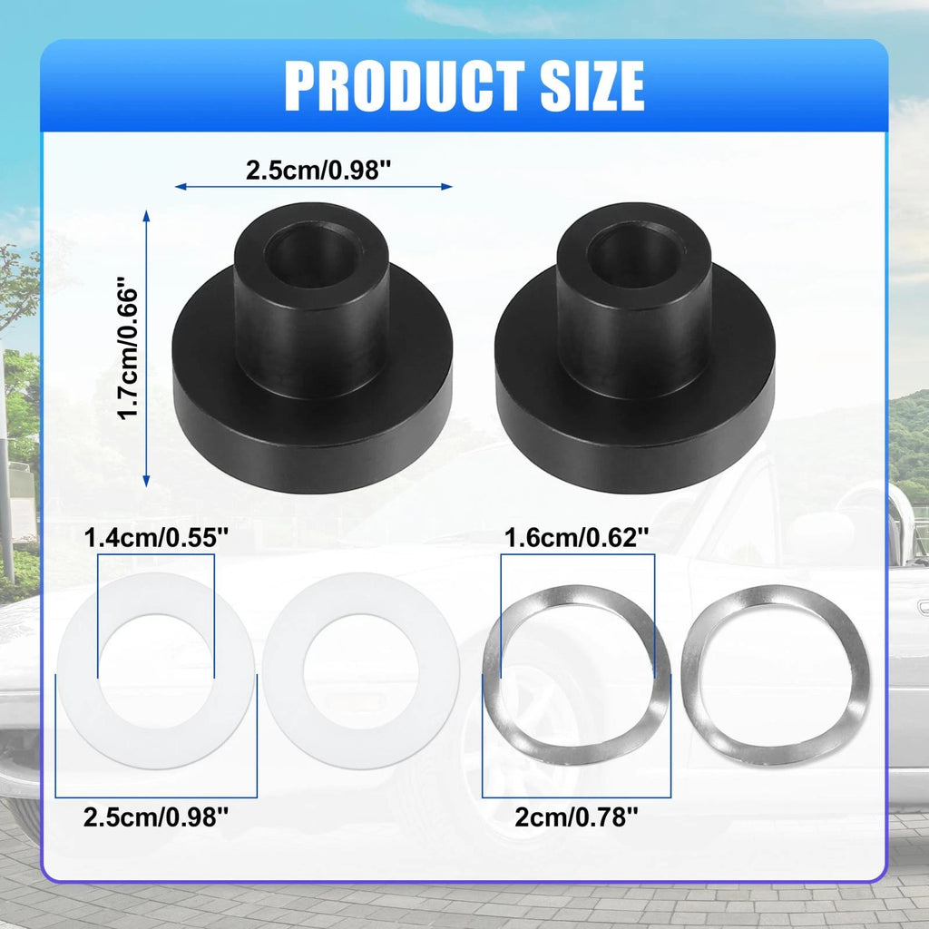 Set of 1 Car Window Bushings Kits for Mazda Miata (1990–2005) 909-925 Black
