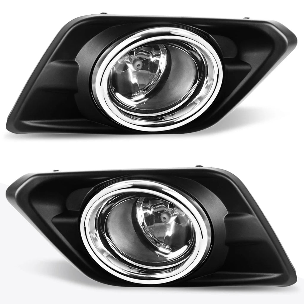 Clear Lens Front Bumper Fog Lights for Nissan Rogue (2014–2016)