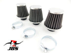 38mm Hi Flow Chrome Pod Air Filters for Universal (No Year Specified)