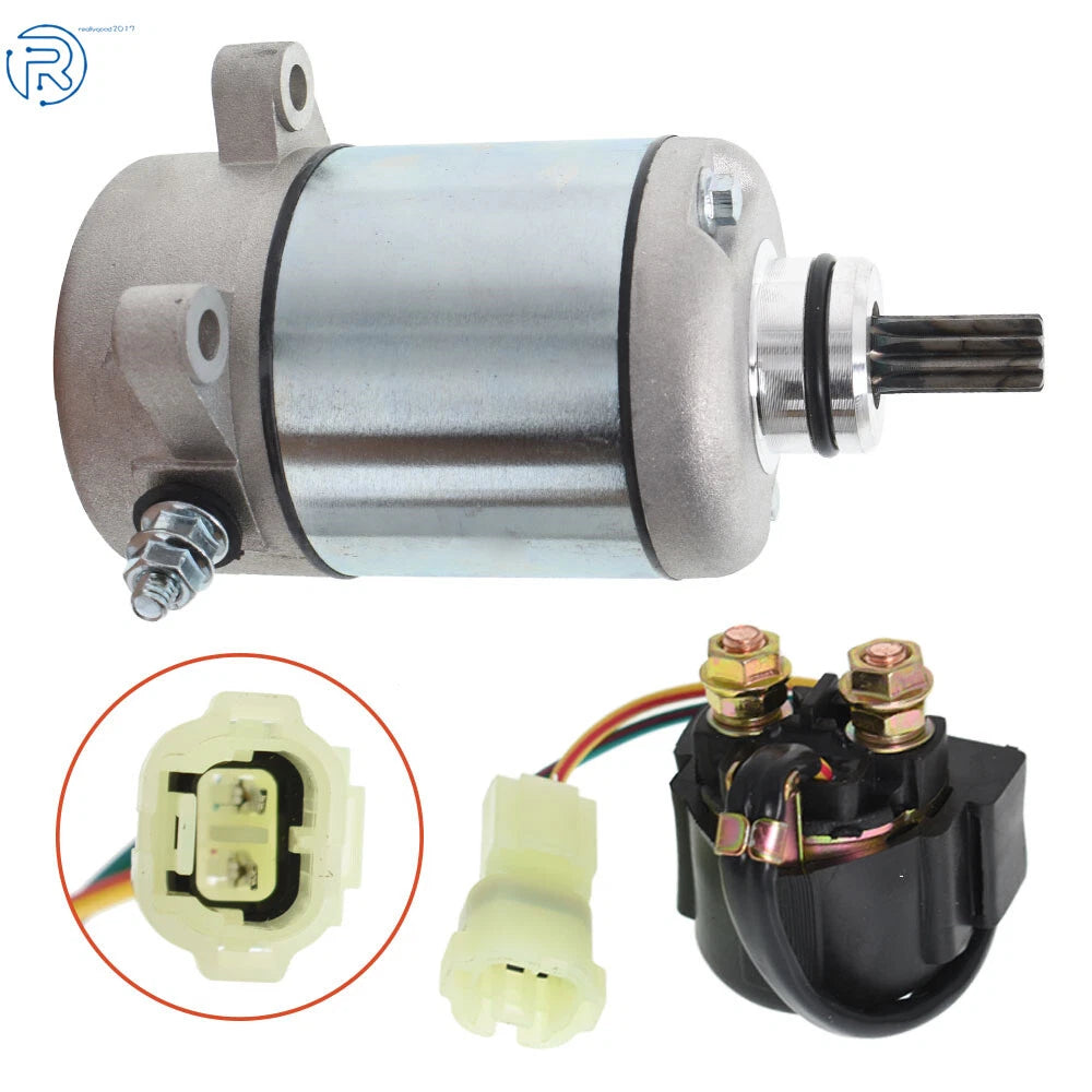Starter & Relay Solenoid for Honda TRX250TE Recon 250 (2002–2007)
