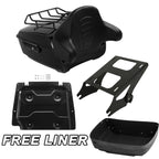 Trunk Pad Plate Mount Rack for Harley Street Road Glide (2014–2026)