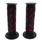 22mm 25mm Bean Engraved Red Gel Hand Grips for Honda CBR 600
