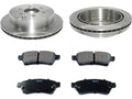 Rear Brake Pad and Rotor Kit for Suzuki Equator (2009–2012) XF891KQ
