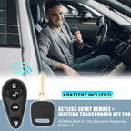 Keyless Entry Remote Ignition Transponder Key Fob for Subaru Outback (2010–2023)