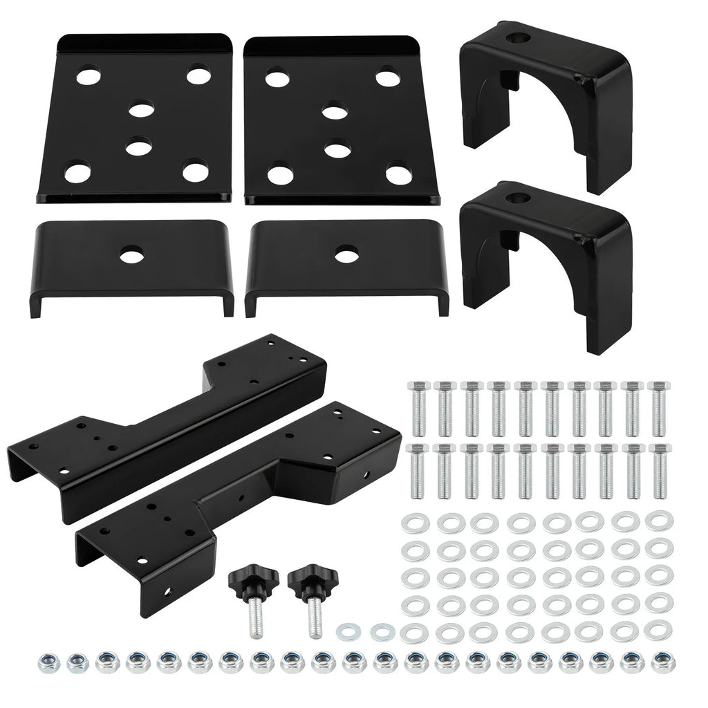 6in Rear C-Notch & Drop Lowering Flip Kit for Chevrolet Silverado C1500 (1988–1998)