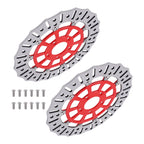 Pair 11.8" Front Brake Disc Rotors for Harley Softail Breakout Fat Bob (2015–2024)