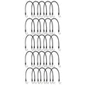 25 Pack 21" Natural Rubber Bungee Strap for Truck & Trailer Tie Down