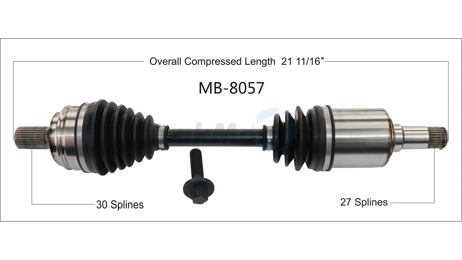 Surtrack CV Axle Shaft for Mercedes-Benz AAR (MB-8057)