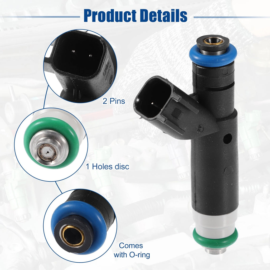 Set of 6 Fuel Injector Nozzles for Ford Freestar (2006–2007) 6F2Z-9F593-BA
