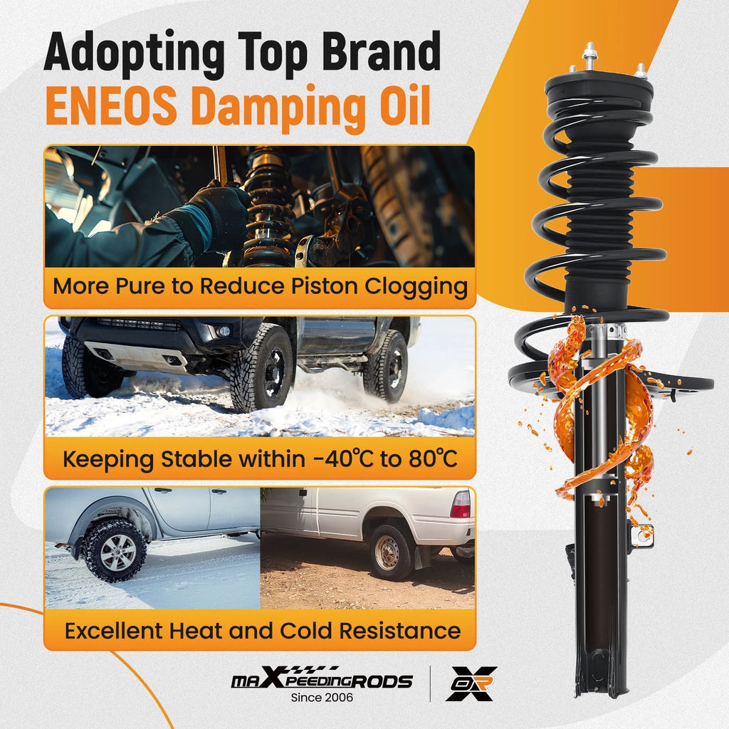 Set of 4 Struts Suspension Kit for Toyota Camry Avalon ES350 (2007–2011)