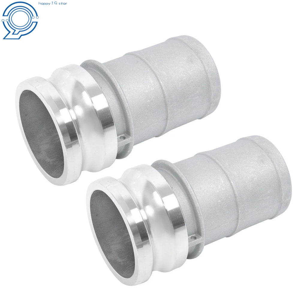 2X 3" Aluminum Camlock Type E Adapter Hose Connection Kit