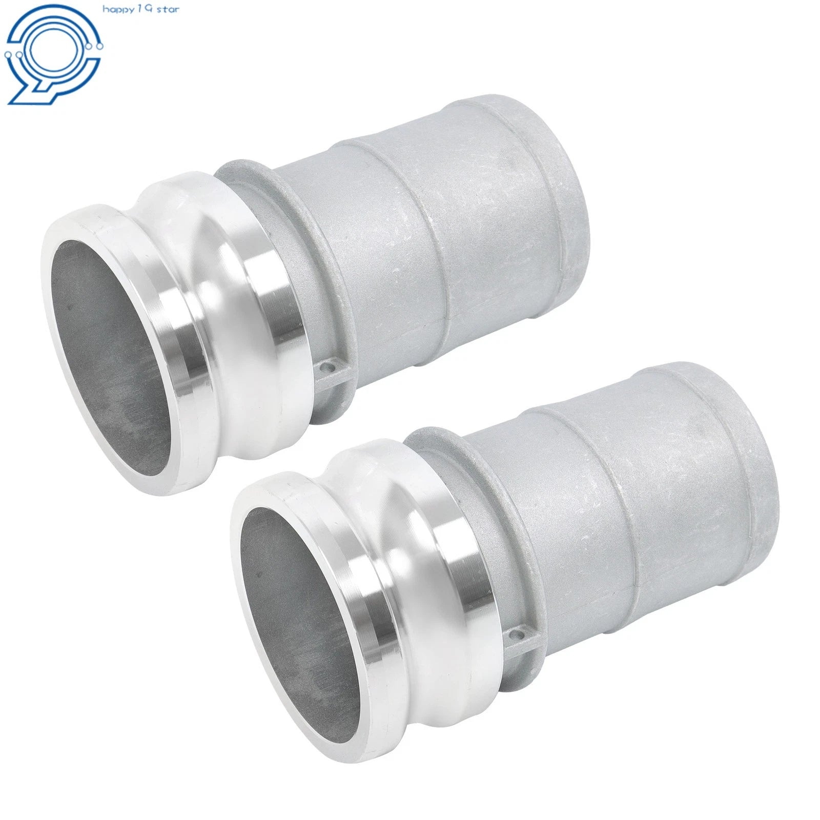 2X 3" Aluminum Camlock Type E Adapter Hose Connection Kit