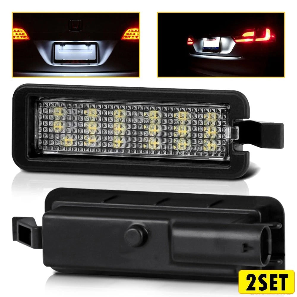Set of 2 LED License Plate Lights for Dodge Charger Challenger (2015–2020)