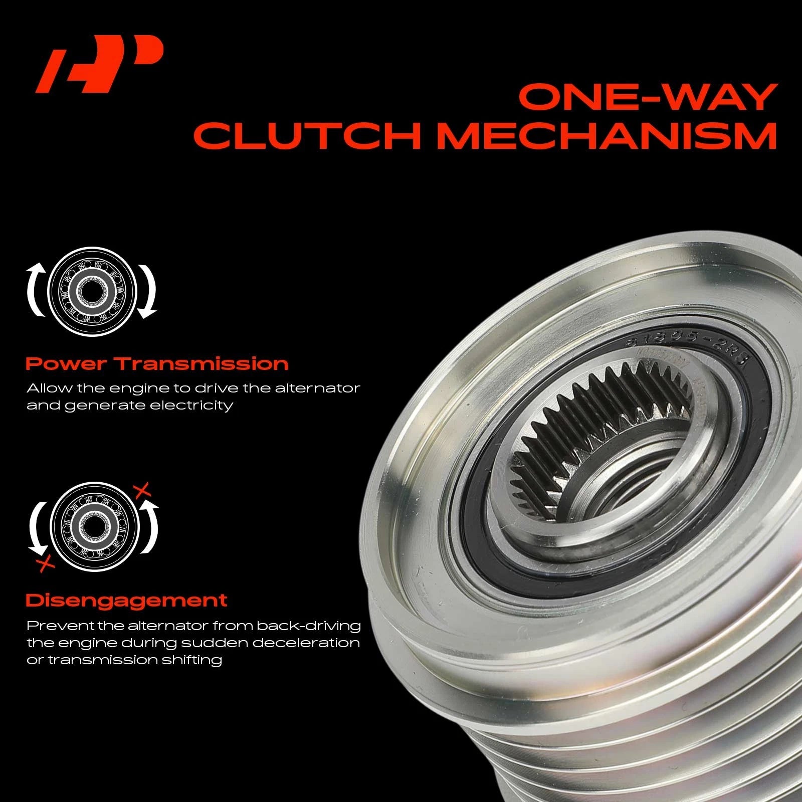 Alternator Clutch Pulley for Subaru Outback Legacy (2000-2023)