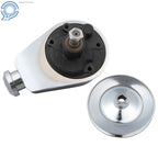 Chrome Power Steering Pump for Chevy SBC (1969-1995)