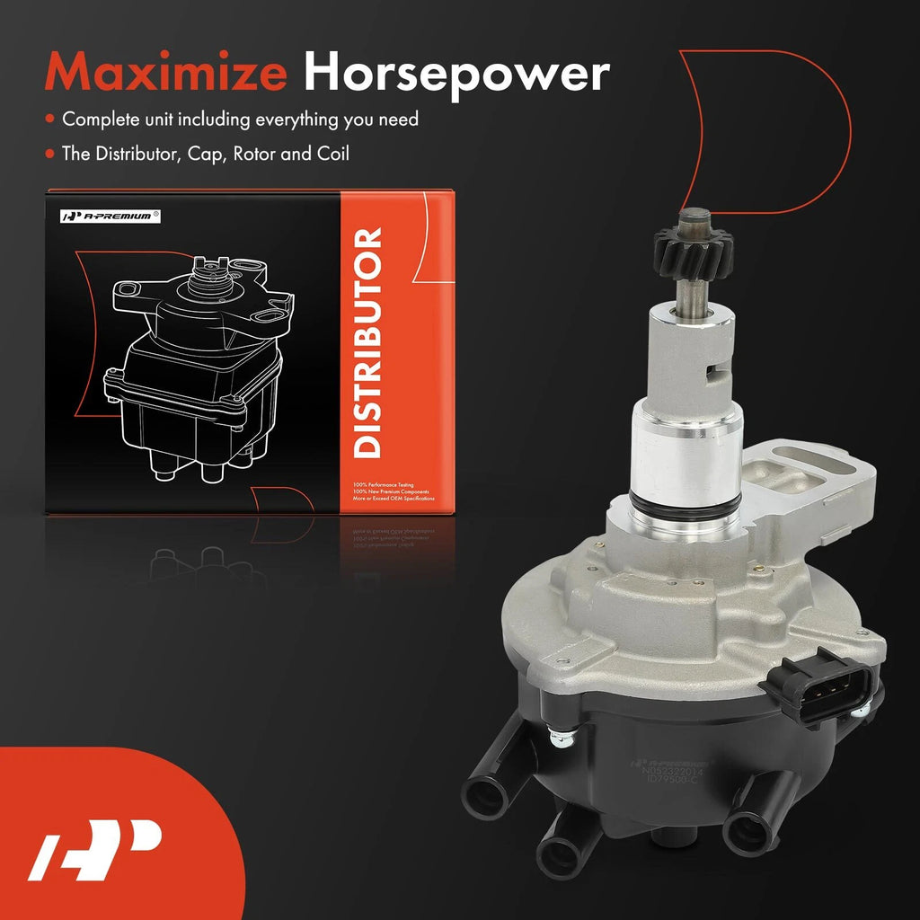 Ignition Distributor with Cap and Rotor for Toyota 4Runner Pickup (1992-1995)