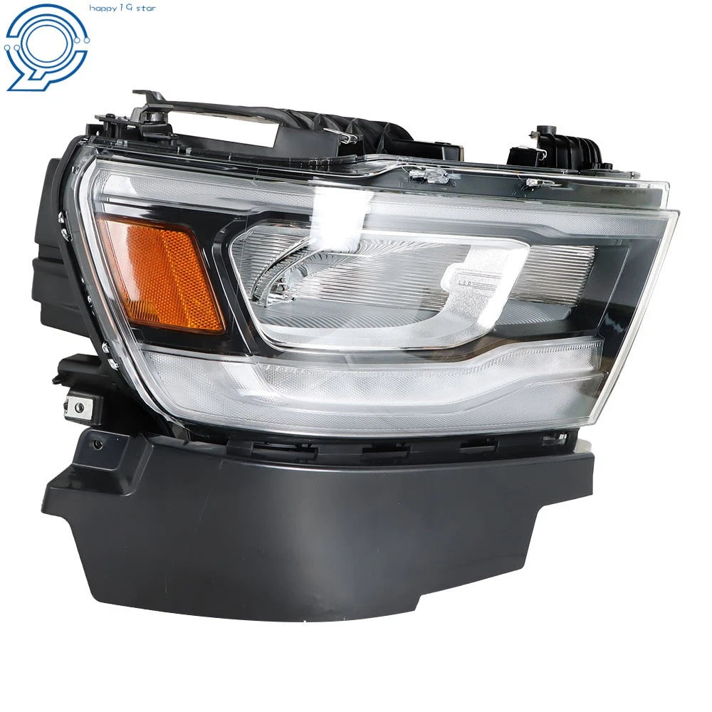 Full LED Headlight for Dodge Ram 1500 (2019–2021) with DRL Clear Lens