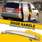 Rear Outside Door Handle Set for Toyota Sienna (2004–2010) EXV Desert Sand Mica