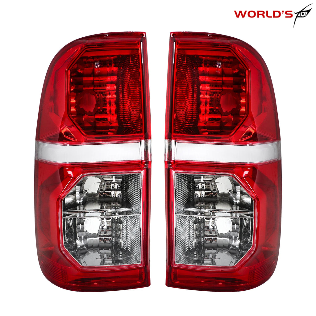 Pair of Rear Tail Lights for Toyota Hilux SR SR5 (2005–2015)