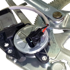 Front Right Window Regulator W/Motor 2-pin 24V for Isuzu N Series ELF NKR NPR