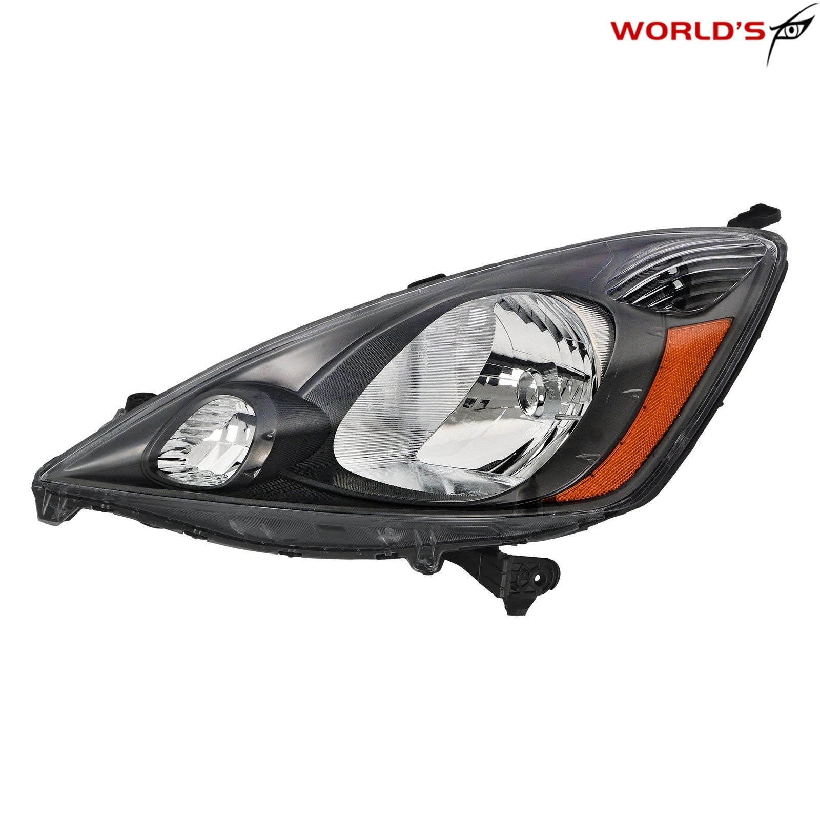 Headlights for Honda Fit Sport (2009–2011) Halogen Grey Housing