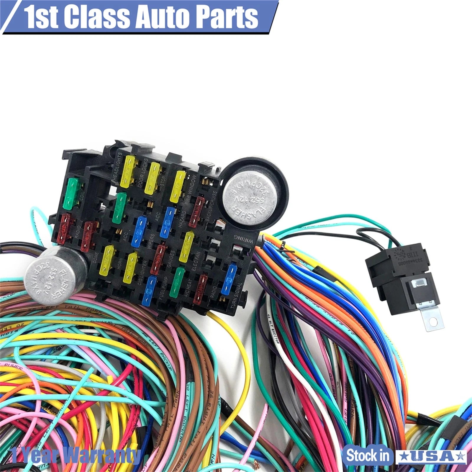 21 Circuit Wiring Harness for Chevy GMC Truck (Universal)