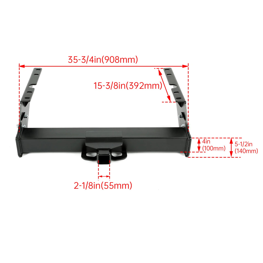 Class 5 Rear Trailer Hitch for Ford F-250 F-350 F-450 Super Duty (1999–2016)