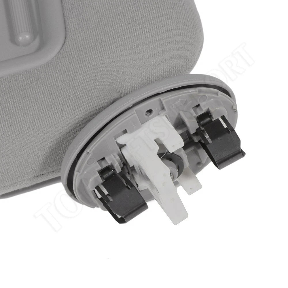 Left Driver Side Sun Visor for Toyota Camry (2007–2011) W/Sunroof Light Gray