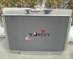 Aluminum Radiator for Ford Mustang, Mercury Cougar, XR7, Torino (67-70)