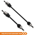2X Front CV Axle Shaft for Honda Civic L4 1.8L Auto Trans (2006–2013)