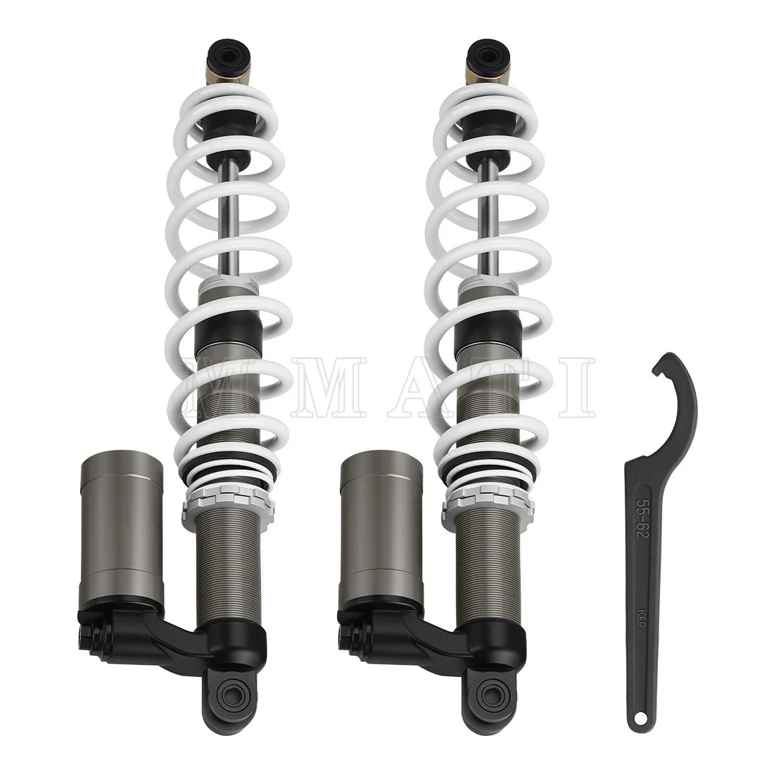 Front Air Shocks Absorbers & Tool for Polaris RZR 800 S (2009–2012)