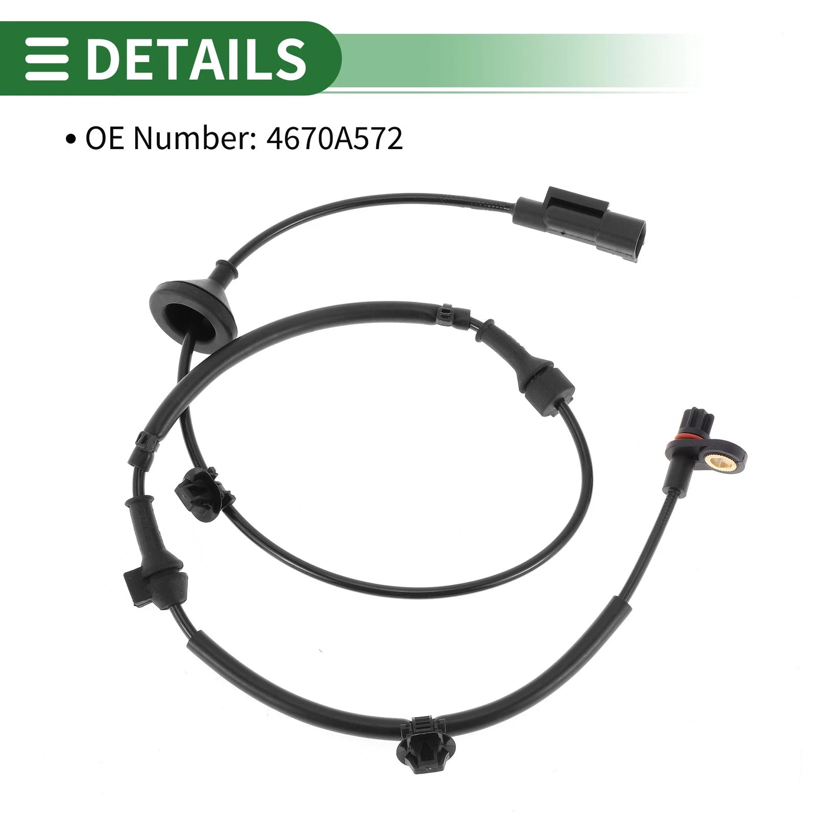 ABS Wheel Speed Sensor No. 4670A572 for Mitsubishi Outlander (2014–2016)