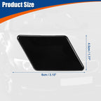 Right Side Front Bumper Washer Nozzle Cover for BMW 3 Series E90 (2007–2013) Gloss Black