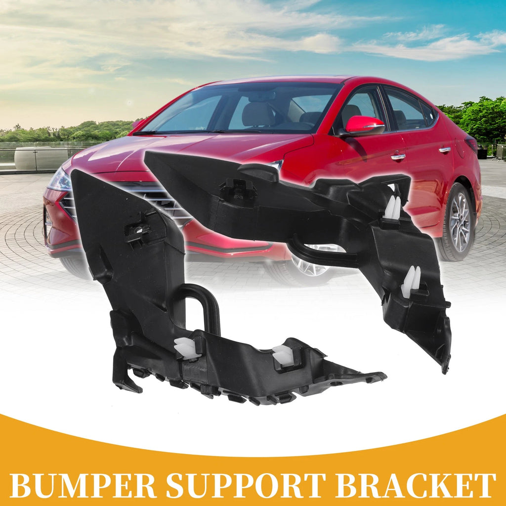 Set of 2 Front Bumper Support Brackets for Hyundai Elantra (2017–2018)