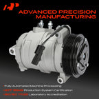 A/C Compressor with Clutch for Jeep Wrangler JK (2007-2011)