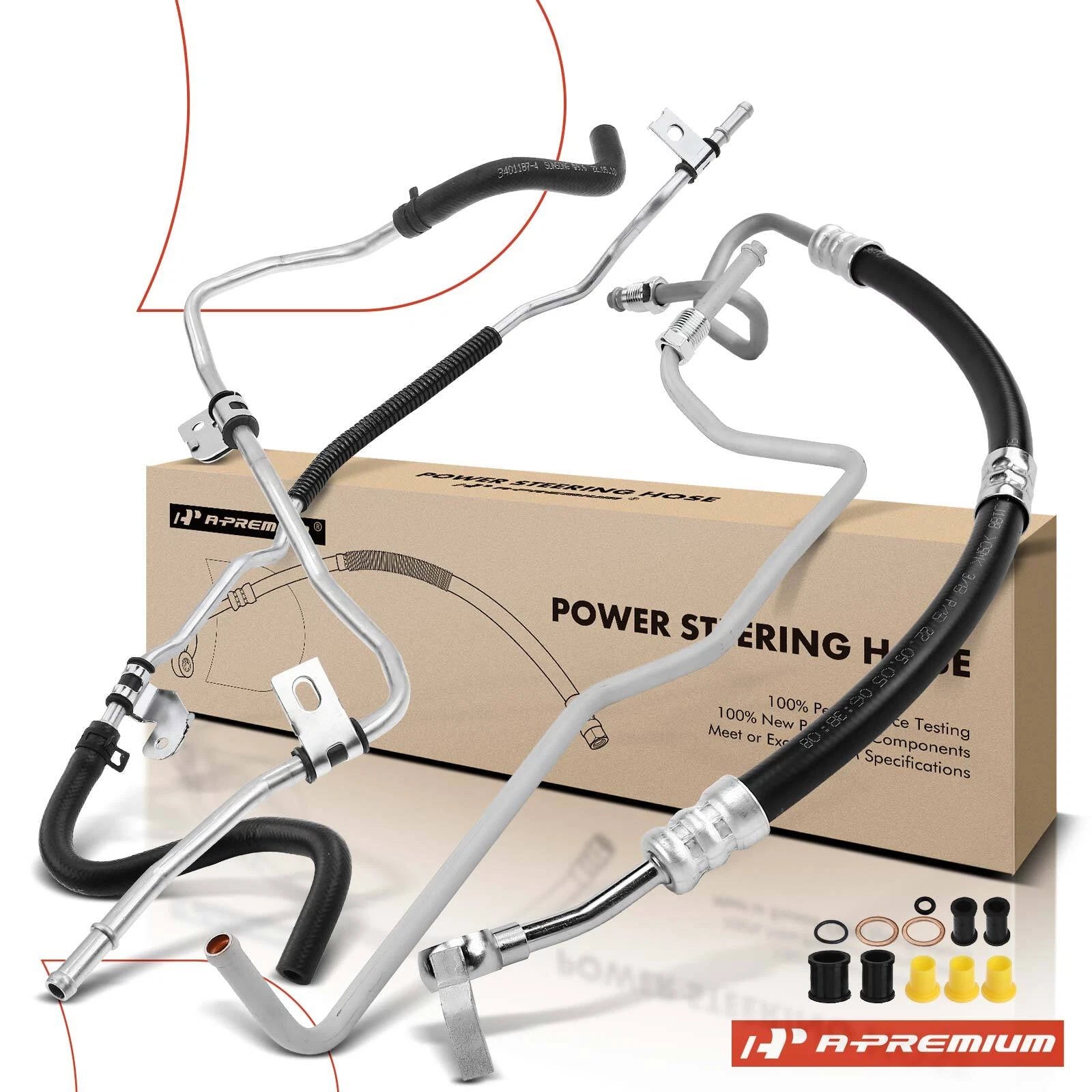 Power Steering Pressure & Return Hose for Toyota Highlander L4 (2008-2013)