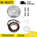 Stator & Rotor 45 Amp for Electra Glide FLTRI FLHTPI FLHTC (1997–2002) 29999-97B 29987-02A