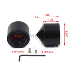 29mm Axle Nut Cap for Harley Choppers, Honda, Suzuki, Kawasaki, Yamaha (All Years)
