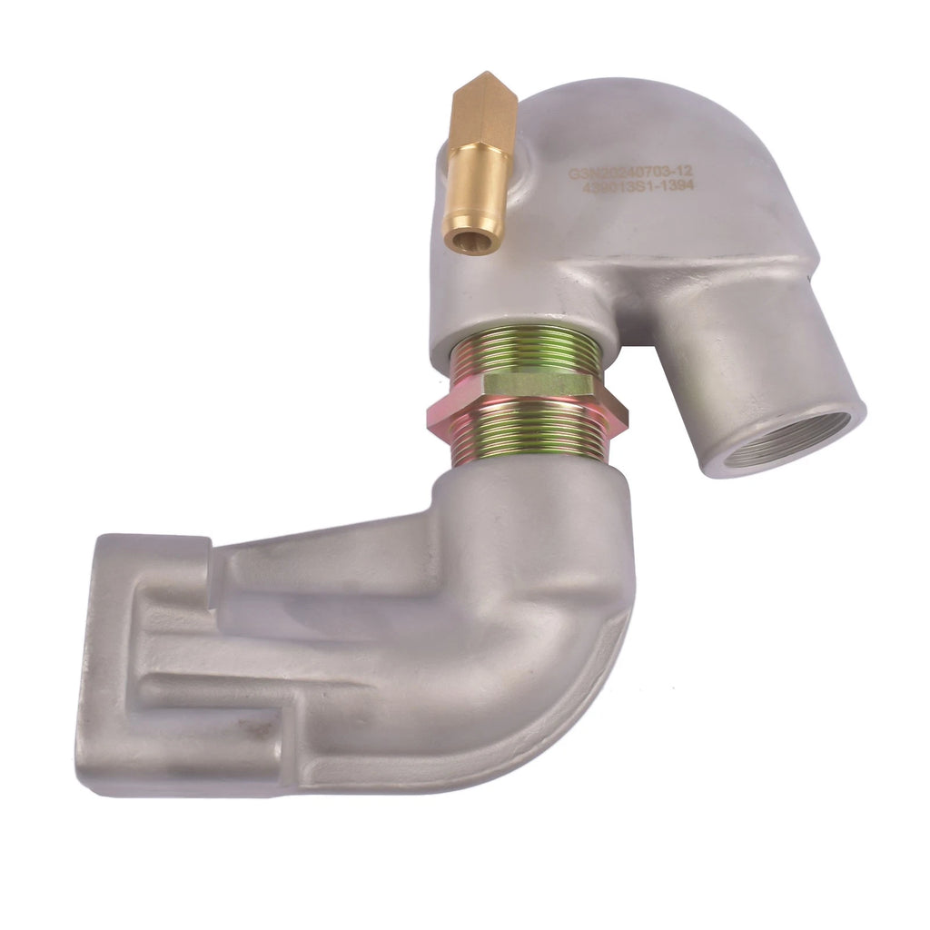 Stainless Steel Exhaust Kit for Yanmar GM HM 3HM35F 124070-13520 104214-13521