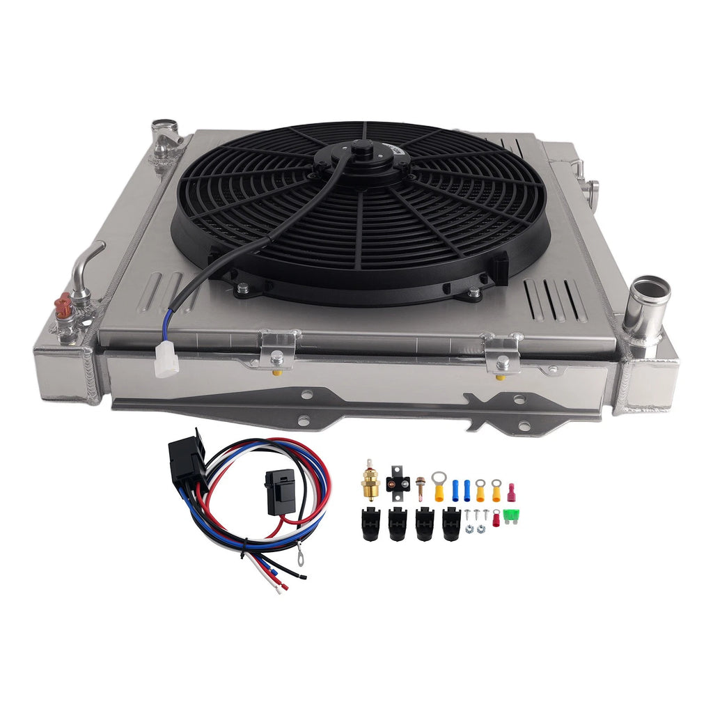 3-Row Radiator Shroud Fan for Toyota 4Runner Pickup V6 (1988–1995)