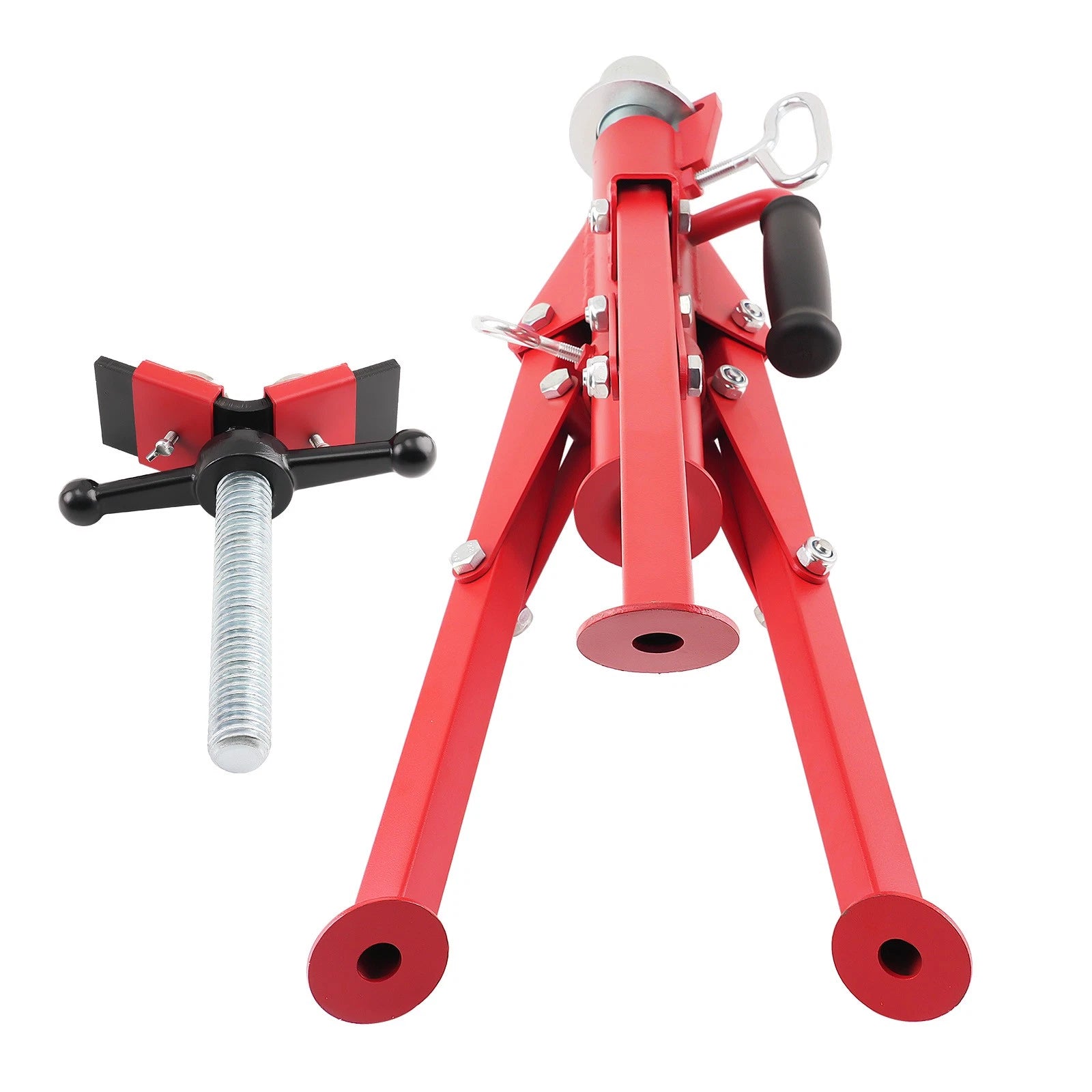 Heavy Duty Pipe Support Stand for Adjustable Applications (24-42in, 2500lbs)