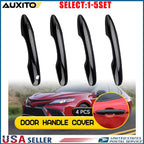 Set of 4 Gloss Black Exterior Door Handle Covers for Toyota Corolla (2020–2025)