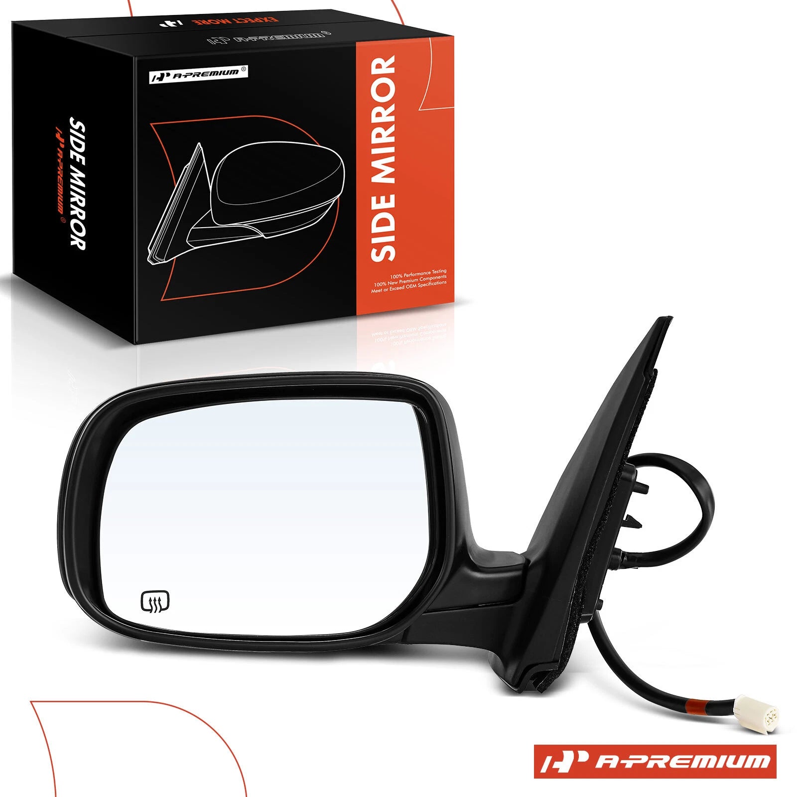 Driver Power Mirror Manual Fold Heated for Toyota Corolla (2009–2013)