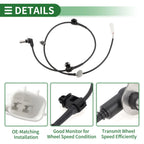 ABS Wheel Speed Sensor No. EG234373X for Mazda CX-7 (2007–2012)