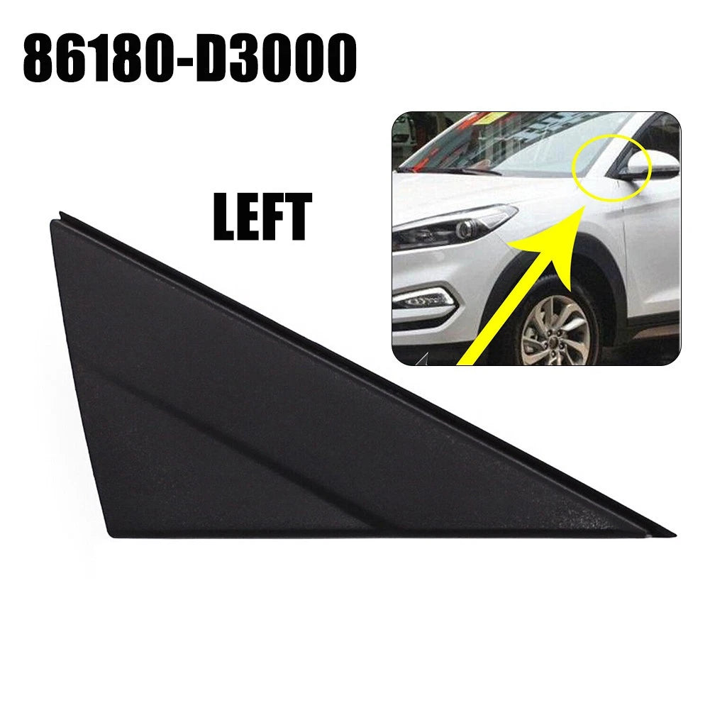 LH Side Fender Pillar Trim Mirror Corner Molding for Tucson (2016–2021) 86180D3000