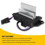 Blower Motor Fan Resistor for Chevrolet GMC Yukon