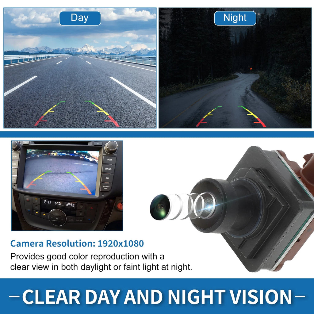 Rear View Park Assist Backup Camera PJ7Z-19G490-B for Ford F-150 (2021–2023)