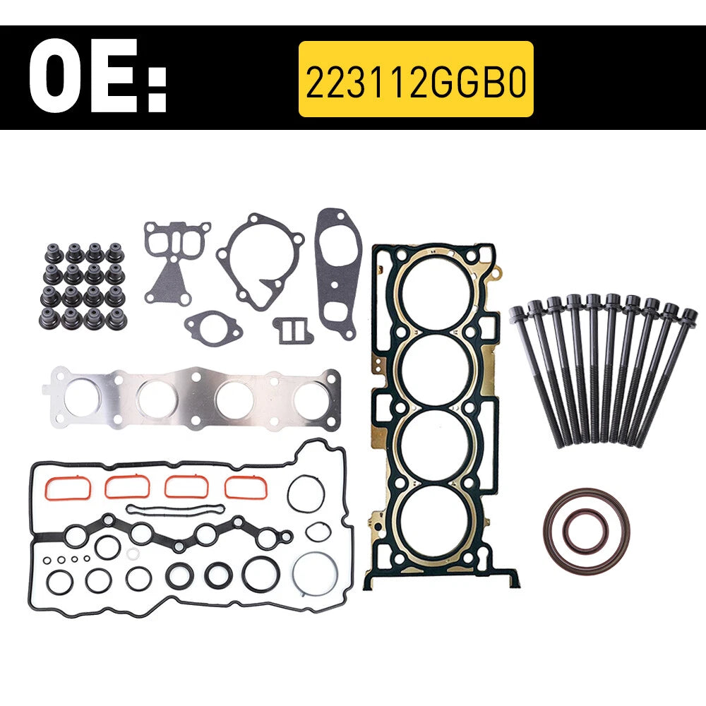 Head Gasket Bolts Kit for Hyundai Kia 2.4L L4 (2015–2020)